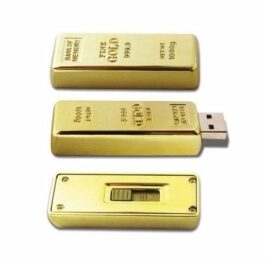 Pen Drive Barra de Ouro