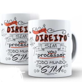 Caneca Porcelana Personalizada- 325ml