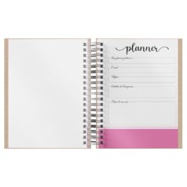 Planner Anual MDF Sublimático