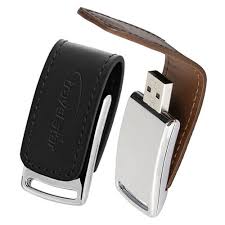 Pen Drive Personalizado Couro