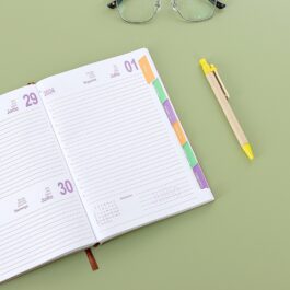 Agenda Couro Sintético 2024.