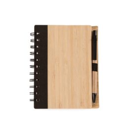 Bloco de Anotações Papelão com Caneta.