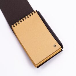 Bloco de Anotações Ecológico com Caneta.