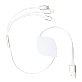 Cabo USB Retrátil 3 em .