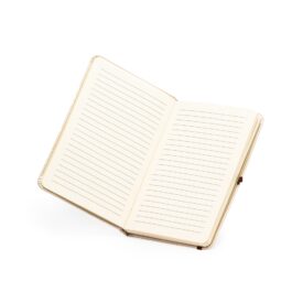 Caderneta Couro Sintético.