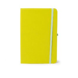 Caderneta Couro Sintético.