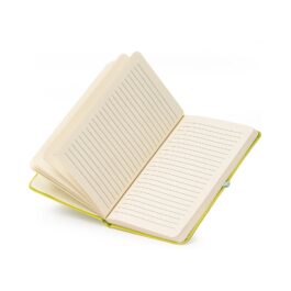 Caderneta Couro Sintético.