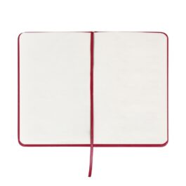 Caderneta de Couro Sintético 14 x 8 sem Pauta.