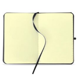 Caderneta tipo Moleskine Emborrachada 17 x 12 sem Pauta.