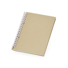 Caderno A5 Kraft com Pauta.