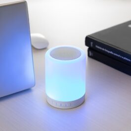 Caixa de Som Multimídia com Luminária.