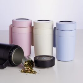 Caneca Térmica Inox 500ml com Display LED.