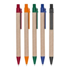 Caneta Ecológica Papelão.