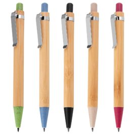 Caneta Ecológica de Bambu com Estojo.