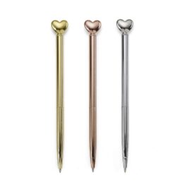 Caneta Metal Coração.