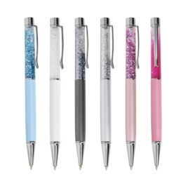 Caneta Metal Glitter.