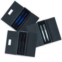 Conjunto Caneta e Lapiseira Metal.