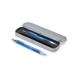Conjunto Caneta e Lapiseira Metal.