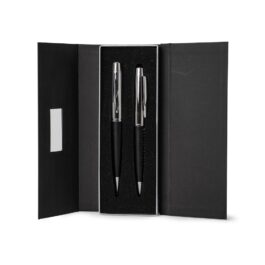 Conjunto Caneta e Lapiseira Metal.