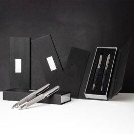 Conjunto Caneta e Lapiseira Metal.