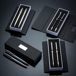 Conjunto Caneta e Lapiseira Metal.