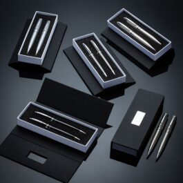 Conjunto Caneta e Lapiseira Metal.