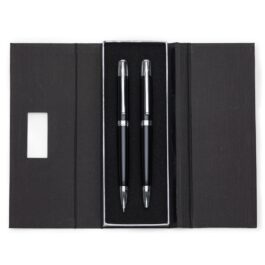 Conjunto Caneta e Lapiseira Metal.
