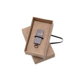 Embalagem Kraft para Pen Drive.