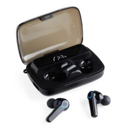 Fone de Ouvido Bluetooth com Case Carregador.