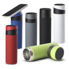 Garrafa Térmica Apoio para Celular.