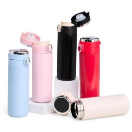 Garrafa Térmica em Inox 400ml.