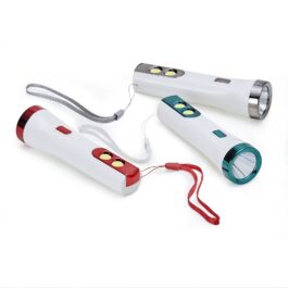 Lanterna Plástica Recarregável.