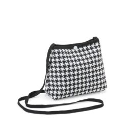 Mini Bolsa Transversal em Algodão.