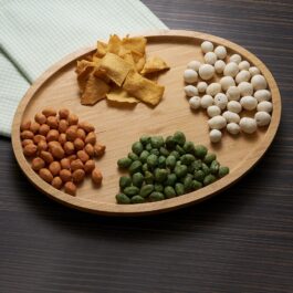 Petisqueira de Bambu 33 x 25.