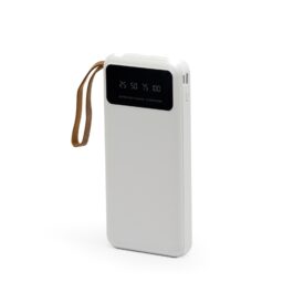 Power Bank 10.000mAh com Lanterna e Multissaídas.