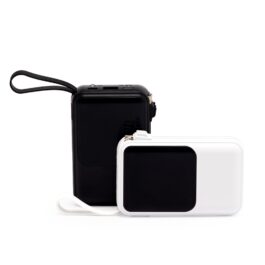 Power Bank 10.000mAh com Lanterna e Multissaídas.