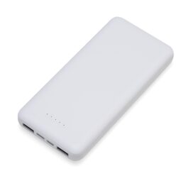 Power Bank 10.000mAh com Carregamento via Indução ou via Cabo.