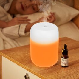 Umidificador com LED.