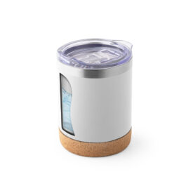 SOLBERG TUMBLER. Copo térmico de viagem em aço inox 400 mL