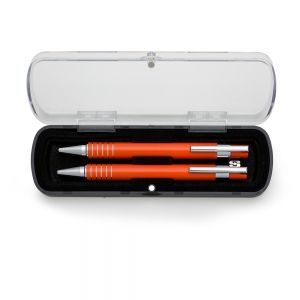 Conjunto Caneta e Lapiseira Semi-Metal