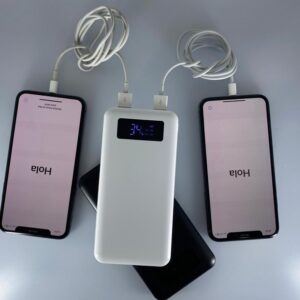 Carregador Portátil 10.000mAh Com Display Digital