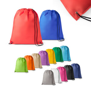 GALWAY. Sacola tipo mochila em TNT (80 g/m²) termo-selado