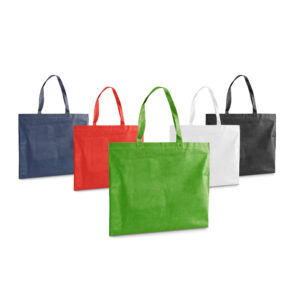 BURGOS. Sacola em TNT (80 g/m²) termo-selado