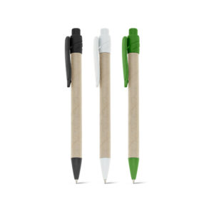 MASAI. Esferográfica em papel kraft com escrita em azul