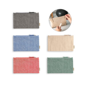 MILLIE. Bolsa multifunções em 70% algodão reciclado e 30% poliéster reciclado (140 g/m²)