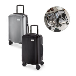 BRUGES 33L. Mala de viagem executivo em ABS e PET com interior forrado 33 L