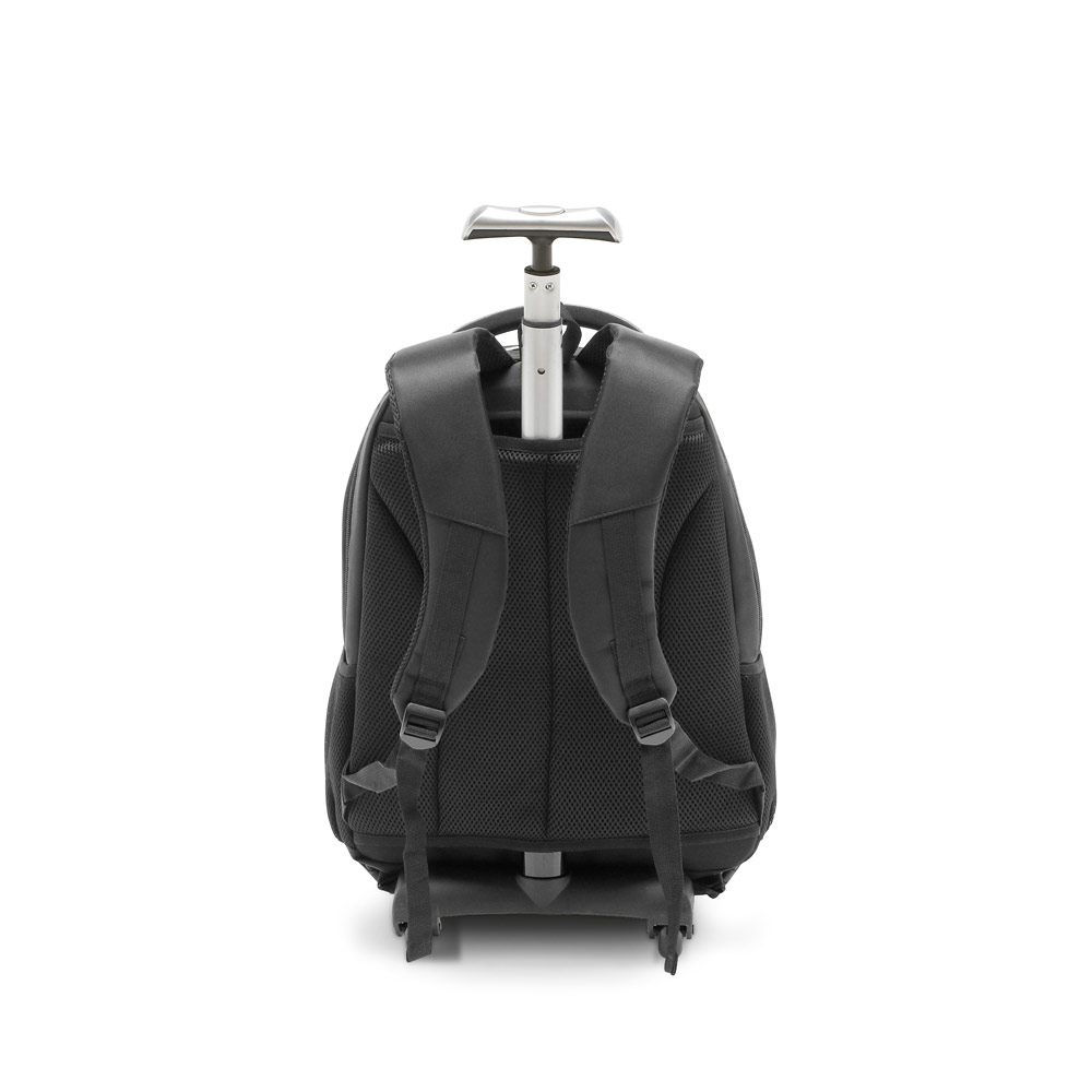 MIAMI. Mochila trolley para notebook 17'' em Nylon 999 impermeável com 2 rodas e sistema de proteção integrado 30 L - Imagem 4