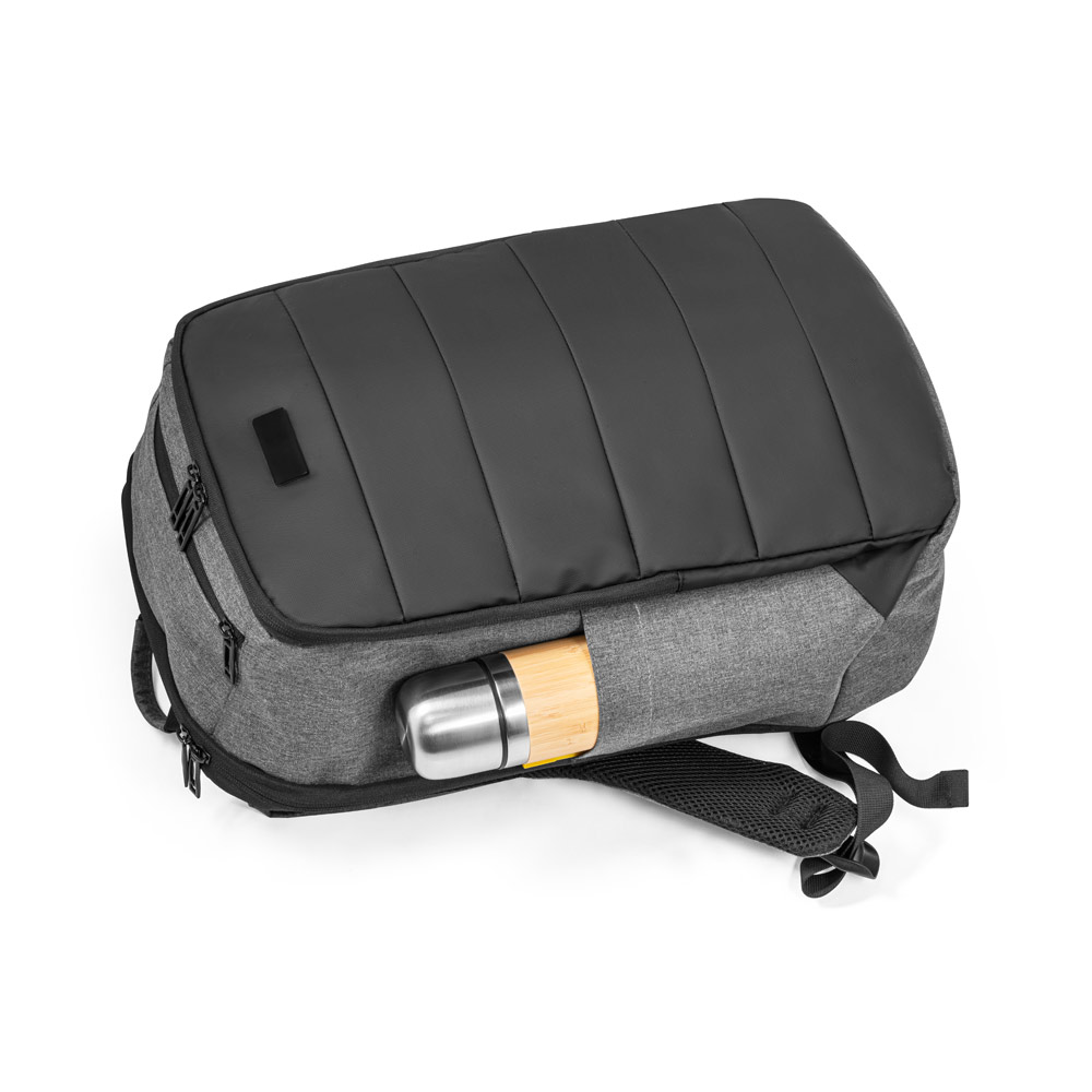 MUNIQUE. Mochila para notebook em 300D de alta densidade, com divisória para notebook 17" 21 L - Imagem 14