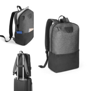 DOUALA. Mochila para notebook 15.6" em 300D de alta densiade 2Tone com nylon 17 L