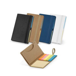 TAZY. Porta cartões em kraft reciclado com elástico